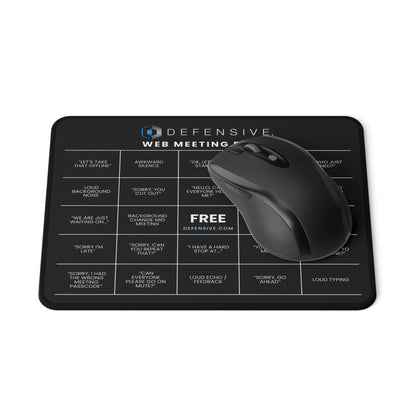 Defensive Web Meeting Bingo Mouse Pad