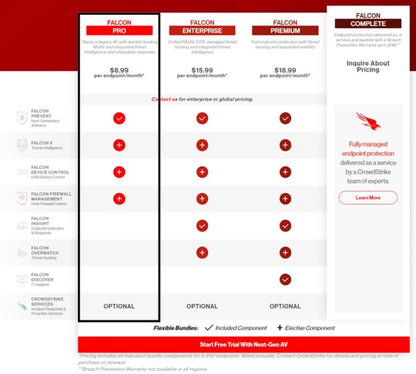 CrowdStrike Falcon® Endpoint Protection Pro for Business